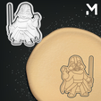 Chibivadercoloringpage.png Cookie Cutters - Star Wars