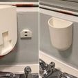wall cup (2).jpg STL file Wall Cup・3D printer design to download
