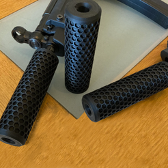 11.png STL file Airsoft HEX Suppressor With Baffles・3D print design to download