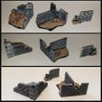 Crumbling-Walls-Pic5.jpg Crumbling Walls for Tabletop Games WH40k D&D Medieval Castle Wall