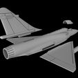 Mirage2000_Scale-1-72_Render_03.jpg 幻影 2000 战斗机航拍比例 1:72 Stl 文件