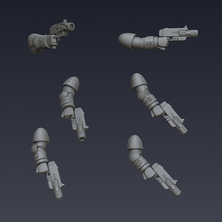 Picture.png X6 Arms with Inferno Pistol