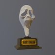 Screen-Clip-1.jpg Troféu Melhor Máscara - Prémio de Halloween / Baile de máscaras imprimível em 3D
