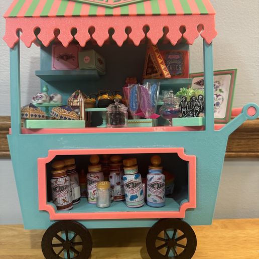 🍨 HoneyDukes Trolley・ STL File for 3D printing・Cults