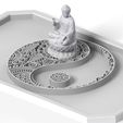 zen2.JPG zen yin yang decoration tray