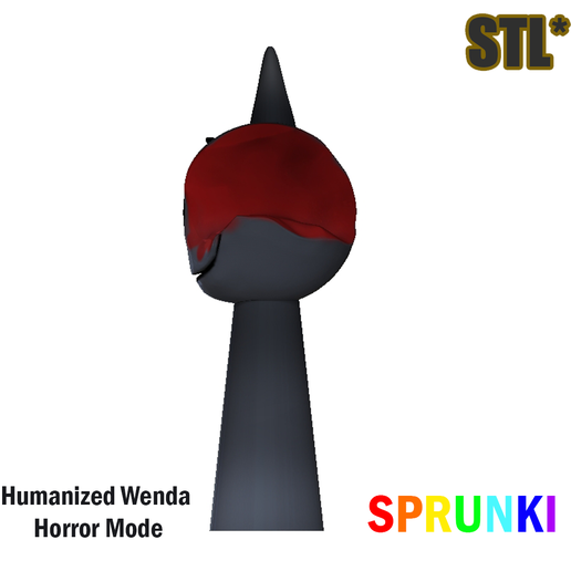 🧸 Sprunki Incredibox Wenda Horror Sprunki STL 3D Character Fanart・ STL ...