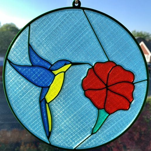Stain glass 3D model