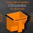 Photoroom_20240407_135248.jpg 16pieces of Under table Trash Bins for 3D printers