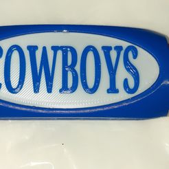 cowboys.jpg STL file Bic Lighter Case (COWBOYS)・3D print design to download
