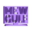 MewGulf.stl K-pop, P-pop, C-pop, Thai, Logos Collection 1 Logo Decor Display Ornament