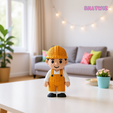 cover.png Cute Construction Worker Boy – Knitted – Crochet