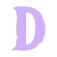 D.stl Letters and Numbers ZELDA Letters and Numbers | Logo