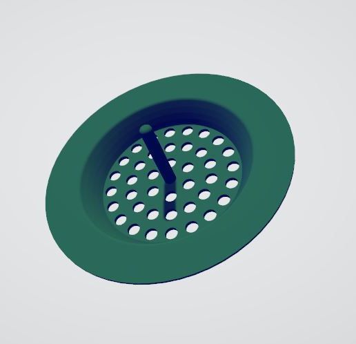 Taón para filtro fregadero - 3D model önizlemesi