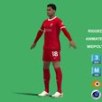 Gakpo_8.jpg 3D Rigged Cody Gakpo Liverpool 2024