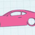 Web-capture_15-11-2023_161531_www.tinkercad.com.jpeg Toyota GT86 JDM Silhouette Keyring