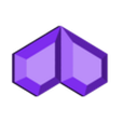 Tesslated Crystal Heart.stl STL file Crystal Hearts Tessallation・3D printing template to download