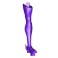 leg_last_2_SubTool6.stl Garuda : the vilain for the anime Combattler V