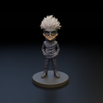Z-Sem-titulo.blendCamera_002.png Satoru Gojo Chibi Statue - Jujutsu Kaisen Strongest Sorcerer