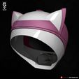 CatHelmet-PinkRanger-Cat-02.jpg PINK RANGER CAT - Helmet