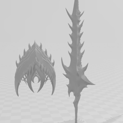 GodChildServant_1.png Datei STL GodsChildServant Code-Ader-Set・Design für 3D-Drucker zum herunterladen