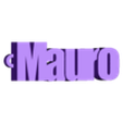 mauro.stl pack of name key rings (100 names)