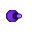 Clean_Point_UpperPart.stl Universal Fidget Spinner to Spinning Top Converter