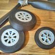 CAM01553.jpg Free STL file Wheel set for ESM F7F Tigercat.・3D printing idea to download