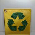 06160CE8-4710-4BB8-ACEA-575728F8C22C.jpeg Recycle Sign: Wall/Desk Display or Keychain