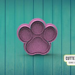 | CUTTERDESIGN Dy COOKIE CUTTER MAKER Dog Footprint Cookie Cutter M2