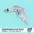 7.jpg Air Compressor & air tools for workshop diorama 1:24
