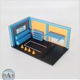 KIT-003B.jpg ¡PAQUETE COMPLETO! MINI GARAGE DIORAMA 1/64 ESCALA DIECASTS - SET OF 4