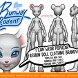 il_1588xN.4676979488_gujq.webp [Ball Jointed Doll] Runway Rodent BJD - (For FDM and SLA Printing)