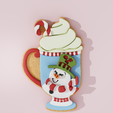 christmas-snowman-cup-without.png Christmas Snowman Cup Cookie Cutter