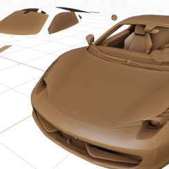 1.png STL file FERRARI 458・3D print design to download