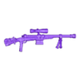 AT GUN.stl Anti tank Rifle, AT Gun, Sniper Rifle