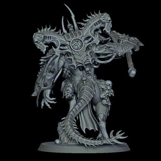 3D file Hellspawn Monarch 🔨 ・Template to download and 3D print・Cults