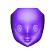 Iris Face STL.STL 4.5" Iris Megaman X4 Figure