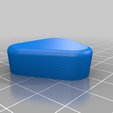 Lid.png Bone shaped pill container - 3 part