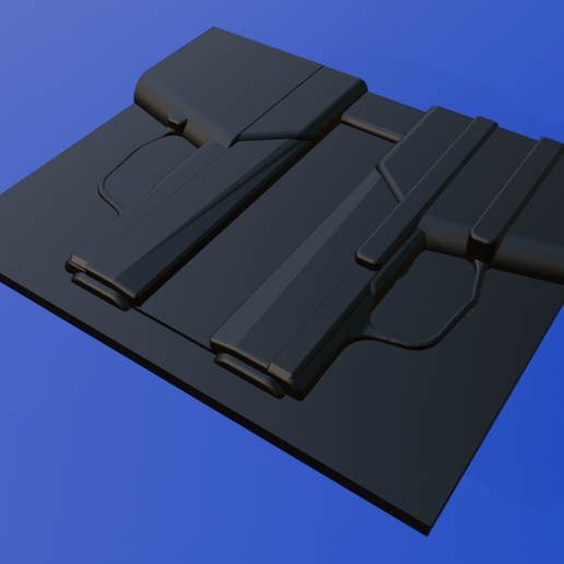 Sig Sauer P365 X Split Mold Vacuum. 3D model