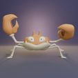 krabby-pose-2-render.jpg Pokemon - Krabby with 2 different poses