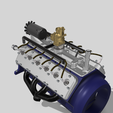 IMG_7139.png Lincoln V12 Engine Complete 4 Versions Scale Modelling
