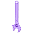 Adjustable wrench.STL Adjustable wrench