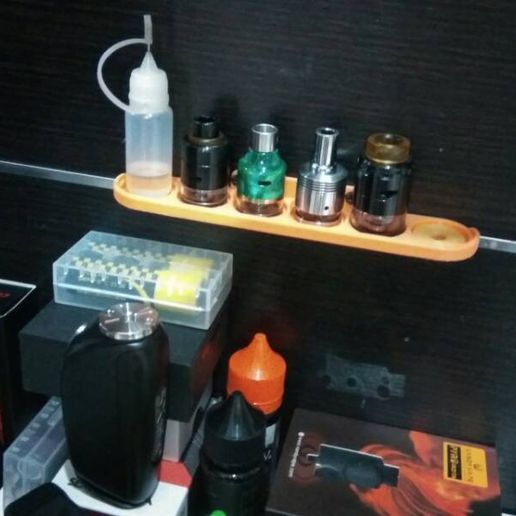 Wall mounted atomizer stand 3D model preview