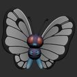 butterfree-cults-6.jpg Pokemon - Caterpie, Metapod and Butterfree with 2 poses (Pre Supported)