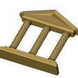 Twisted-ribbs-Double-sided-ornament-book-ends-Greek-key-pillar-Greek-Parthenon-relief-13.jpg Vintage pattern twistedrope Parthenon relief alter 3D print model