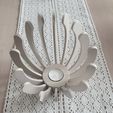 Lampe3.jpg STL file Designer tealight holder with variant selection (pluggable)・Model to download and 3D print