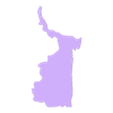 Tamaulipas.stl Mapa de México Puzzle