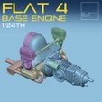 e2.jpg Flat Four BASE ENGINE 1-24th for modelkits and diecast