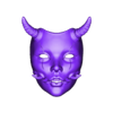 Mask3.stl Dark Mask Vol.02-Demon Mask