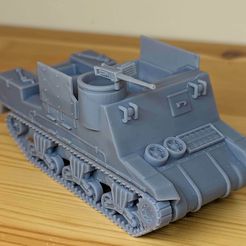 AEC-Kangaroo-3.jpg 3D file M7 Кangaroo APC (UK, WW2)・Template to download and 3D print